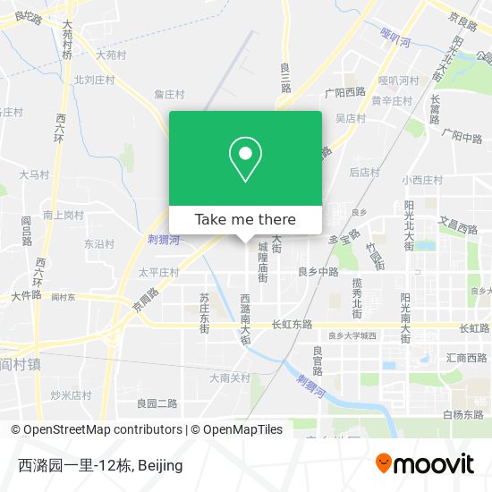 西潞园一里-12栋 map