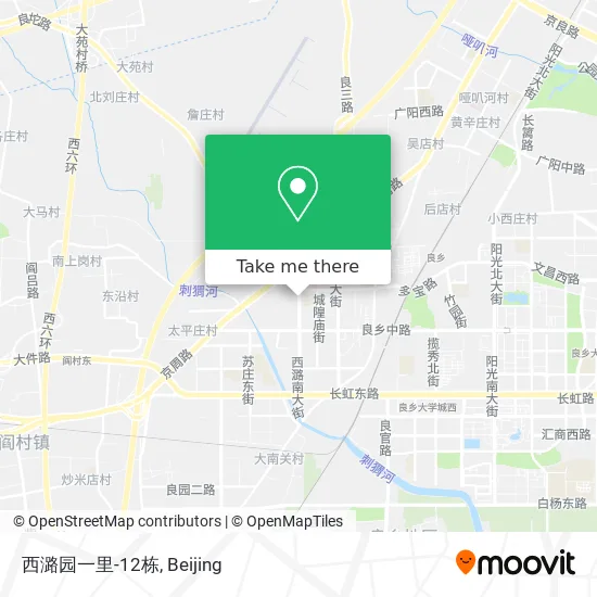 西潞园一里-12栋 map