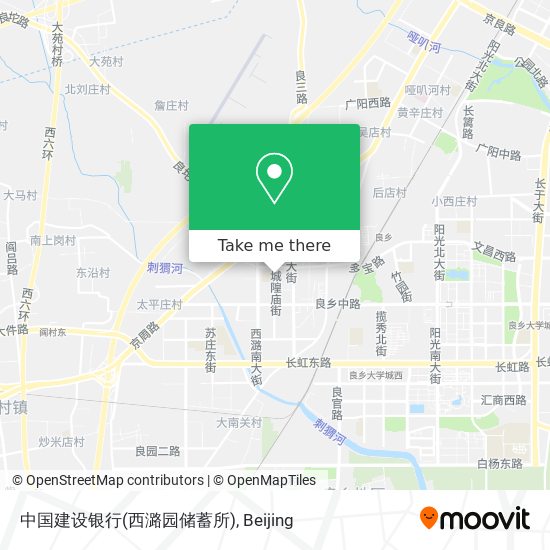 中国建设银行(西潞园储蓄所) map