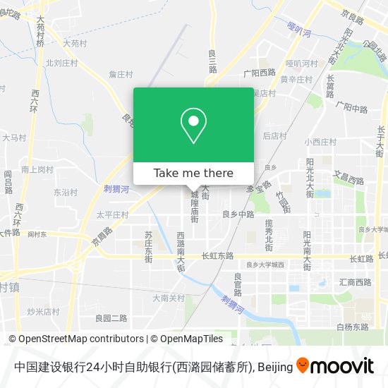 中国建设银行24小时自助银行(西潞园储蓄所) map