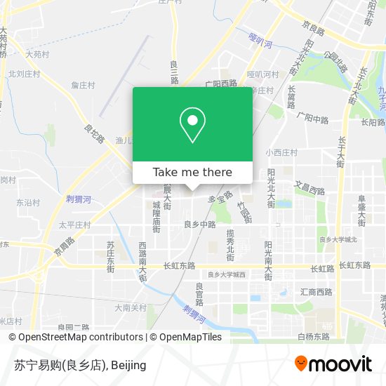 苏宁易购(良乡店) map