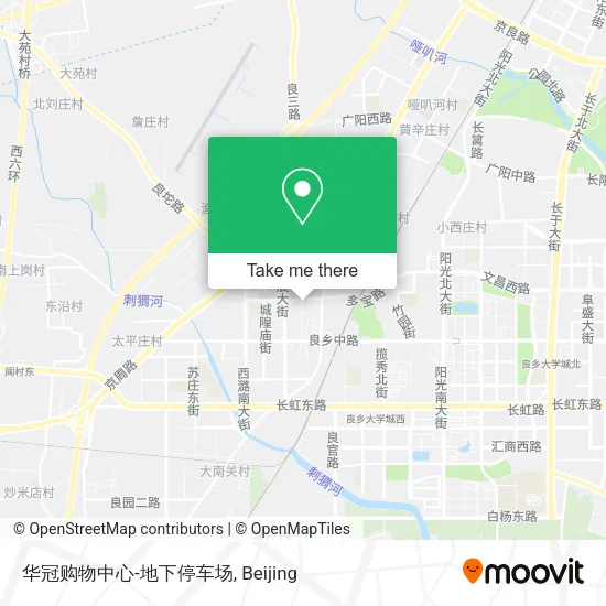 华冠购物中心-地下停车场 map