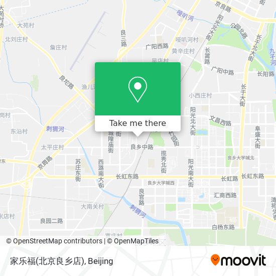 家乐福(北京良乡店) map