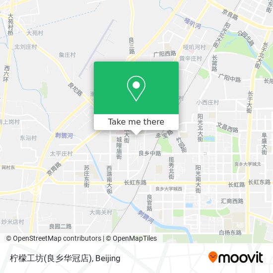 柠檬工坊(良乡华冠店) map