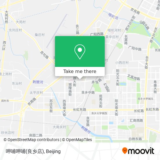 呷哺呷哺(良乡店) map