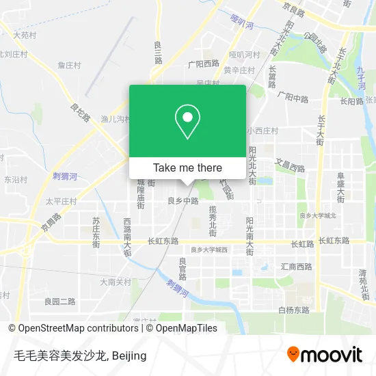 毛毛美容美发沙龙 map