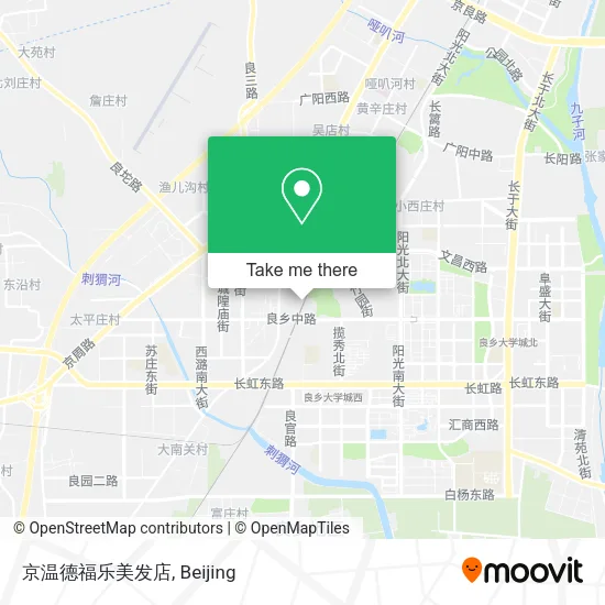 京温德福乐美发店 map
