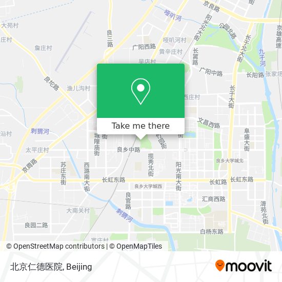北京仁德医院 map