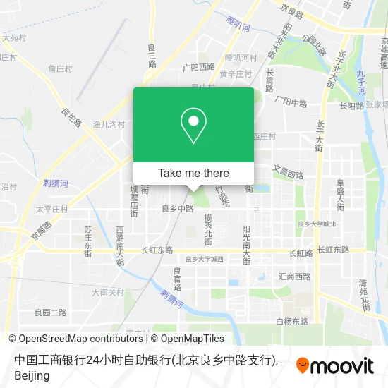 中国工商银行24小时自助银行(北京良乡中路支行) map