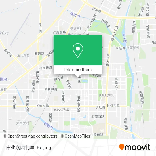伟业嘉园北里 map