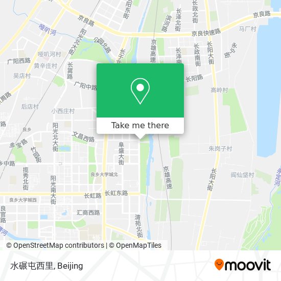 水碾屯西里 map