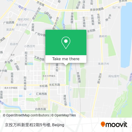 京投万科新里程2期5号楼 map
