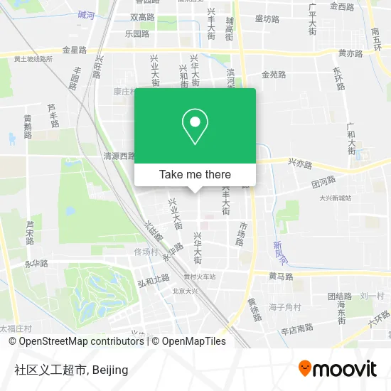 社区义工超市 map