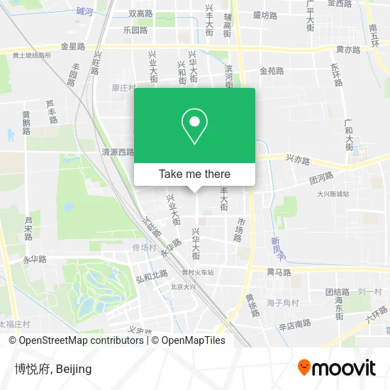 博悦府 map