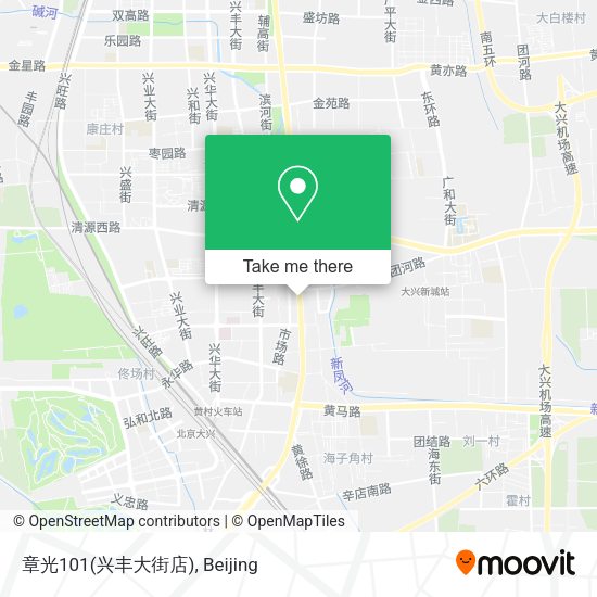 章光101(兴丰大街店) map