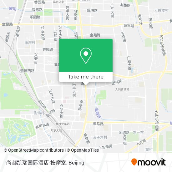 尚都凯瑞国际酒店-按摩室 map