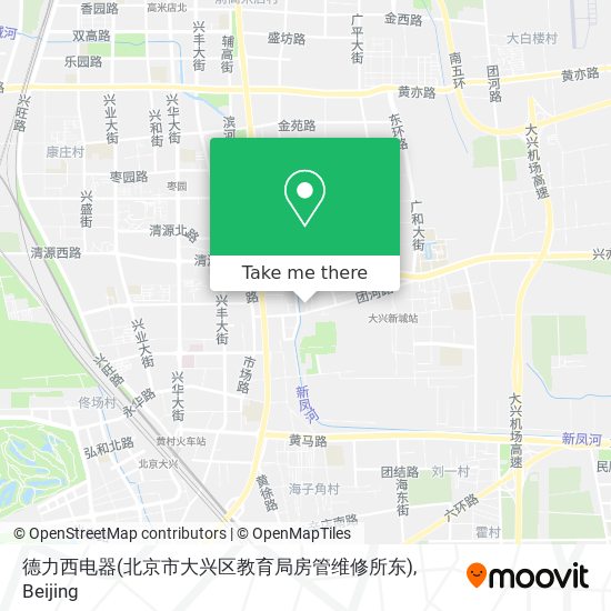 德力西电器(北京市大兴区教育局房管维修所东) map