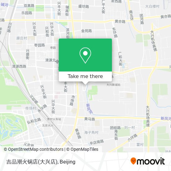 吉品潮火锅店(大兴店) map