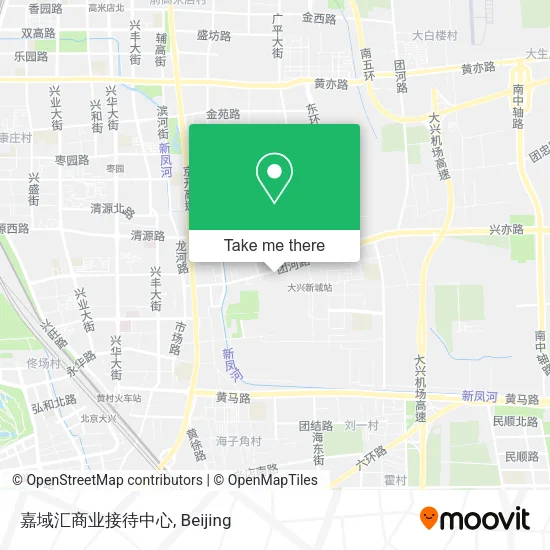 嘉域汇商业接待中心 map