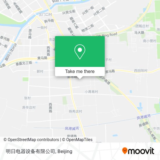 明日电器设备有限公司 map