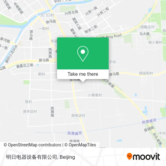 明日电器设备有限公司 map