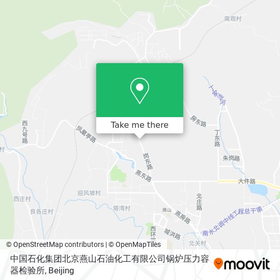 中国石化集团北京燕山石油化工有限公司锅炉压力容器检验所 map