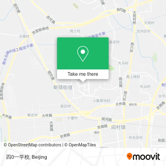 四0一学校 map