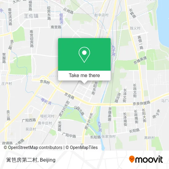 篱笆房第二村 map