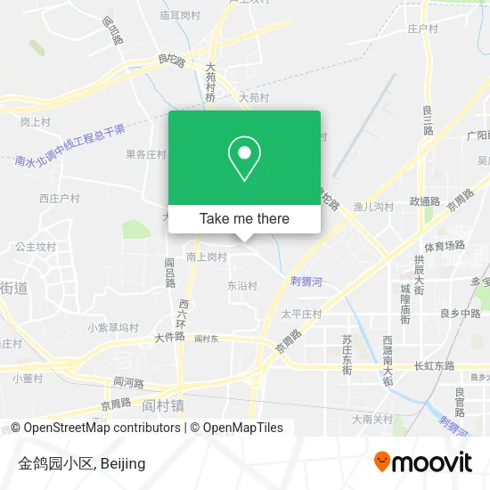 金鸽园小区 map