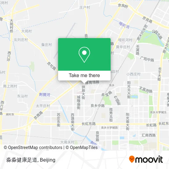 淼淼健康足道 map