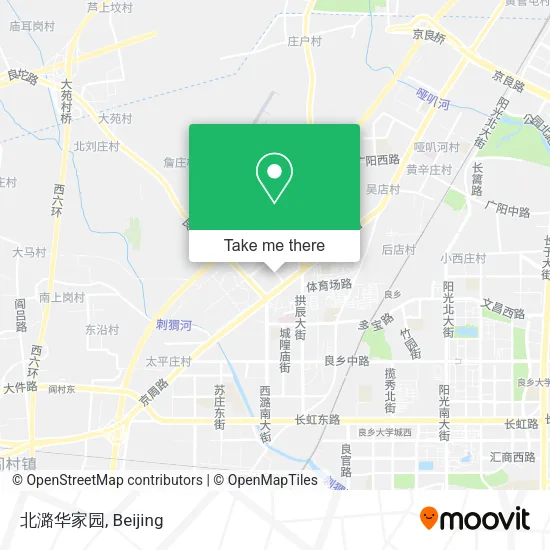 北潞华家园 map