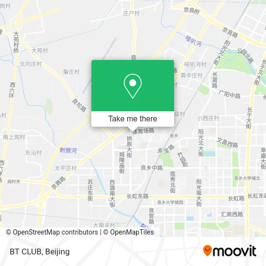 BT CLUB map