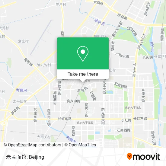 老孟面馆 map