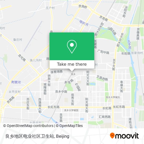 良乡地区电业社区卫生站 map