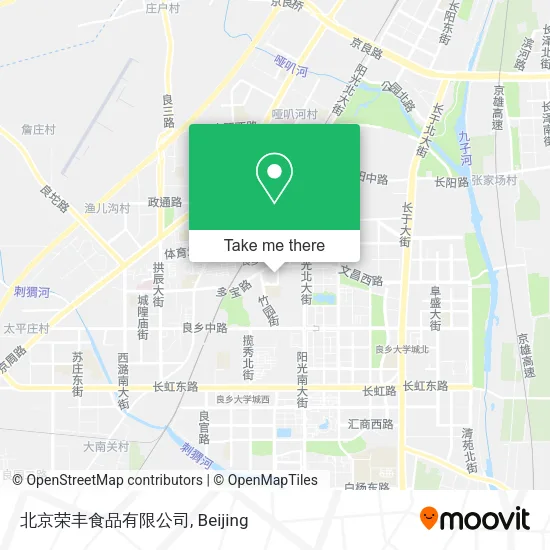 北京荣丰食品有限公司 map