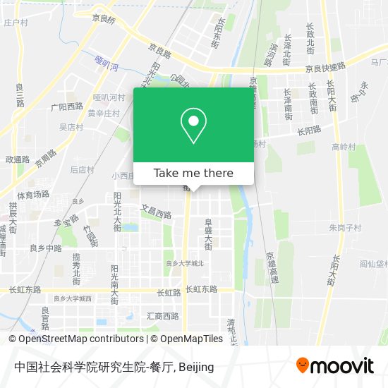 中国社会科学院研究生院-餐厅 map