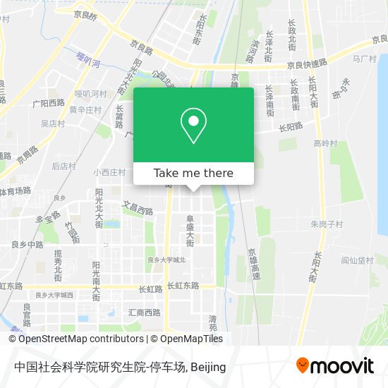 中国社会科学院研究生院-停车场 map