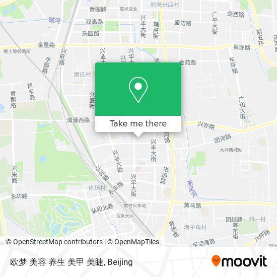 欧梦 美容 养生 美甲 美睫 map
