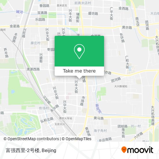 富强西里-2号楼 map