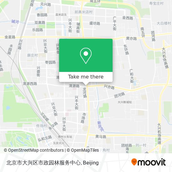 北京市大兴区市政园林服务中心 map