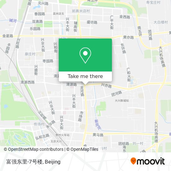 富强东里-7号楼 map