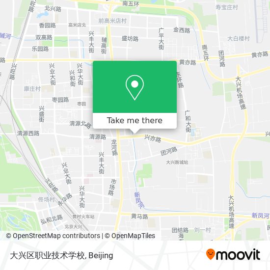大兴区职业技术学校 map