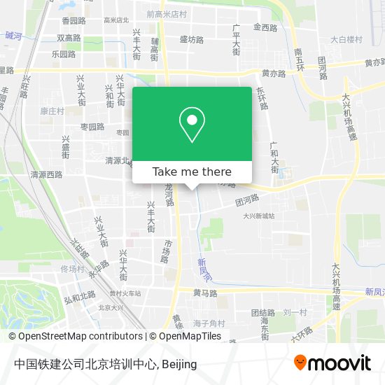 中国铁建公司北京培训中心 map