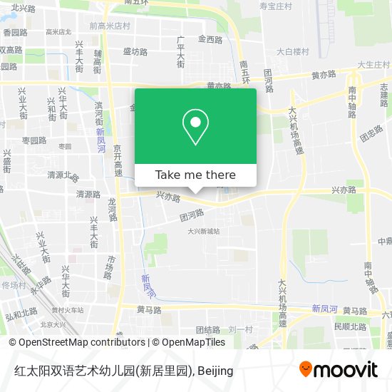 红太阳双语艺术幼儿园(新居里园) map
