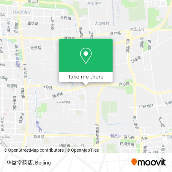 华益堂药店 map