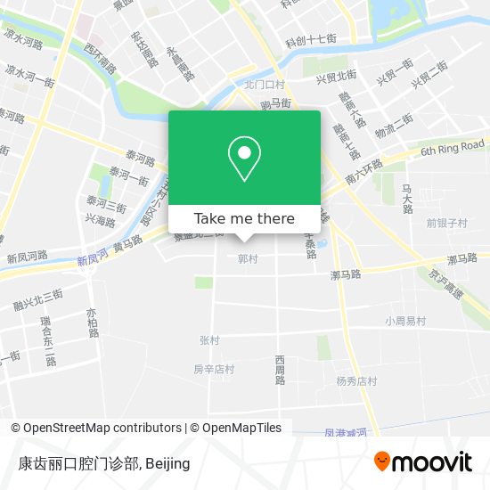康齿丽口腔门诊部 map