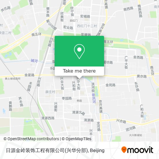 日源金岭装饰工程有限公司(兴华分部) map