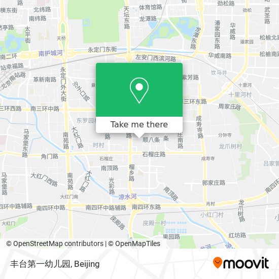 丰台第一幼儿园 map