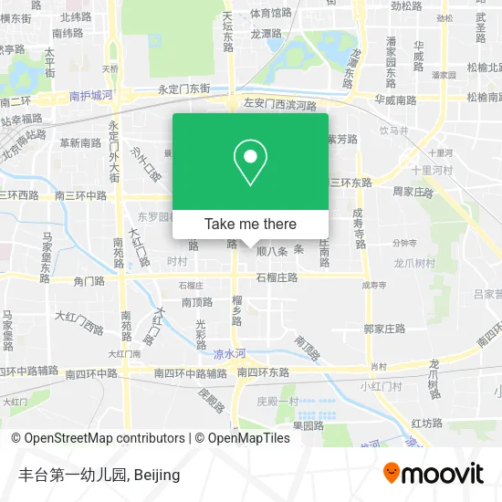 丰台第一幼儿园 map
