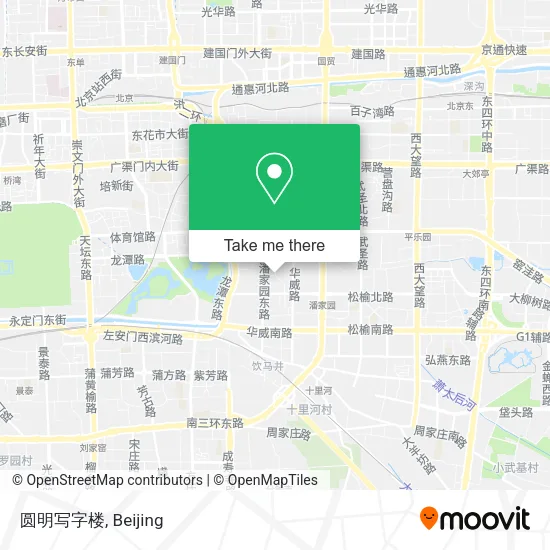 圆明写字楼 map